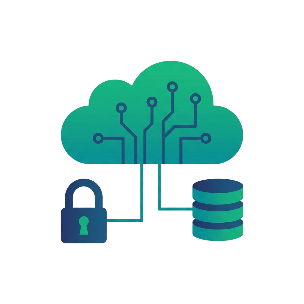 Cloud Security Icon - Secure Cloud