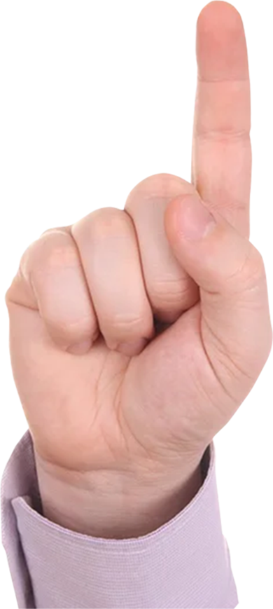 Finger pointing